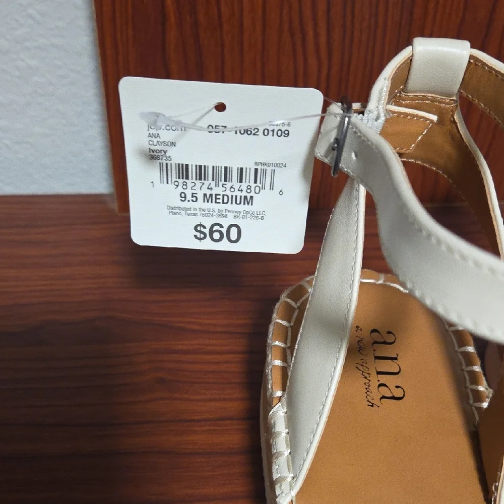 a.n.a Women's Ivory Espadrille Flats